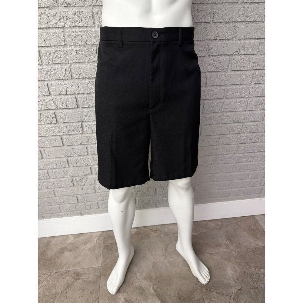 Cool 18 Pro Black Men’s Dress Flat Front Shorts Size 44